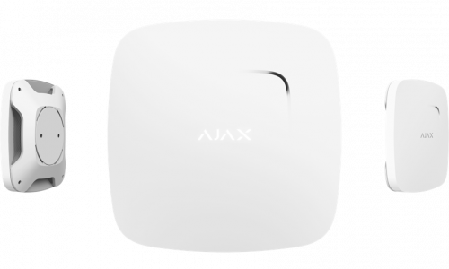 Ajax. Беспроводной дымо-тепловой датчик FireProtect