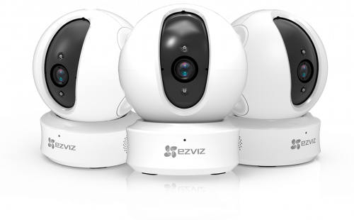 Ezviz. 1Мп внутренняя поворотная 360° Wi-Fi камера ez360