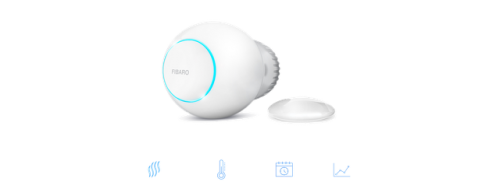 Fibaro. Термостат радиаторный Fibaro Radiator Thermostat Head - FIBEFGT-001